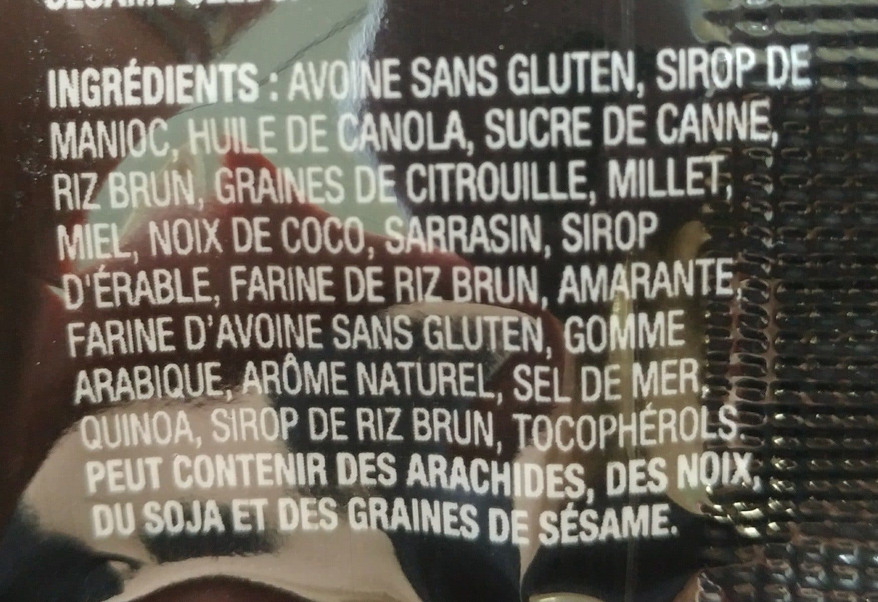 Kind Graines de citrouille, érable et sel de mer packshot