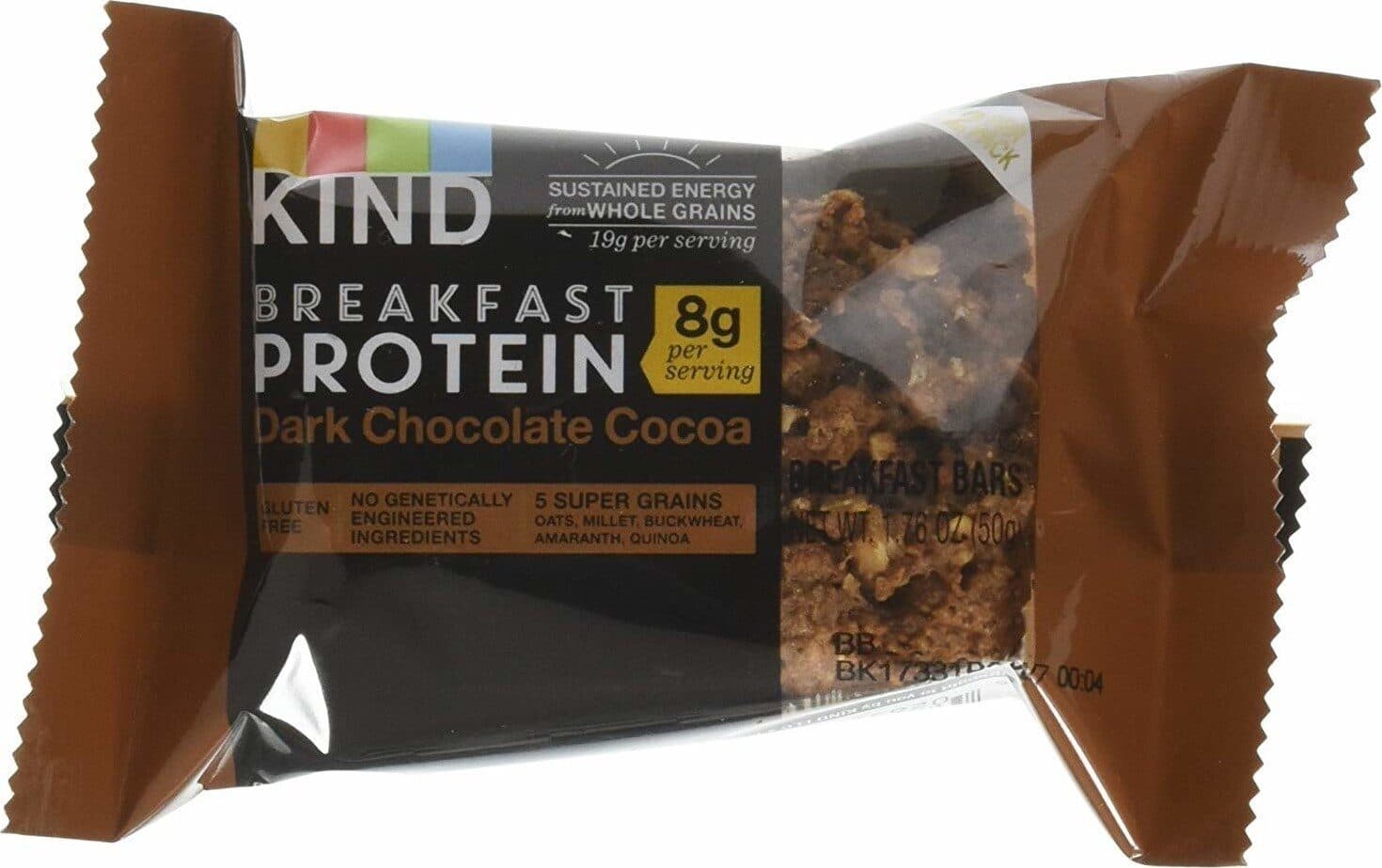 Kind Breakfast Bar Dark Chocolate Cocoa Protein packshot