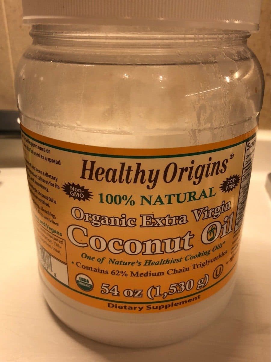 Open Food Facts Coconut Oil packshot