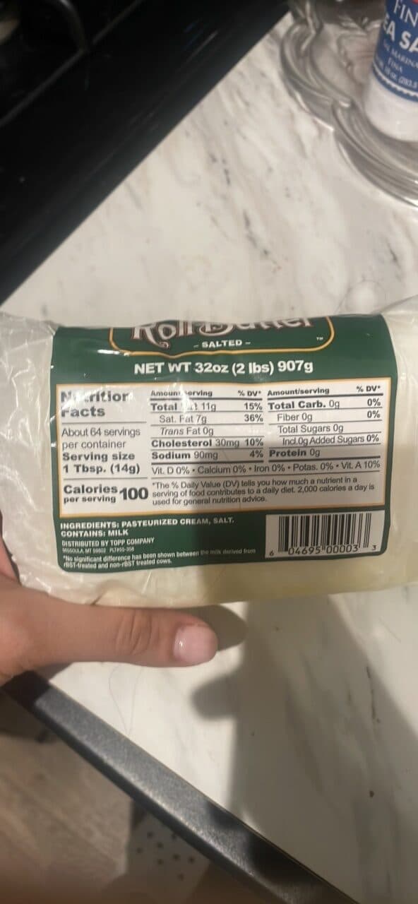 Amish Country Roll Butter packshot