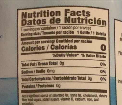 Great Value Purified Drinking Water packshot