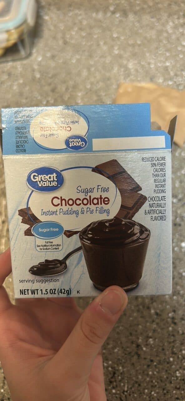 Great Value Chocolate Instant Pudding & Pie Filling packshot