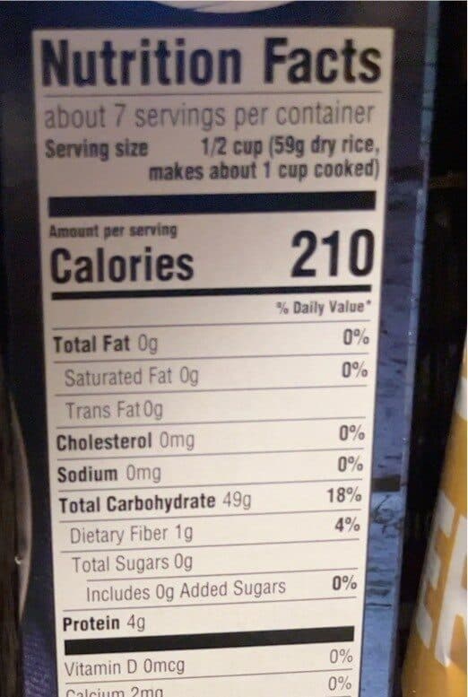 Great Value White Rice Boil in Bag Enriched precooked long grain packshot