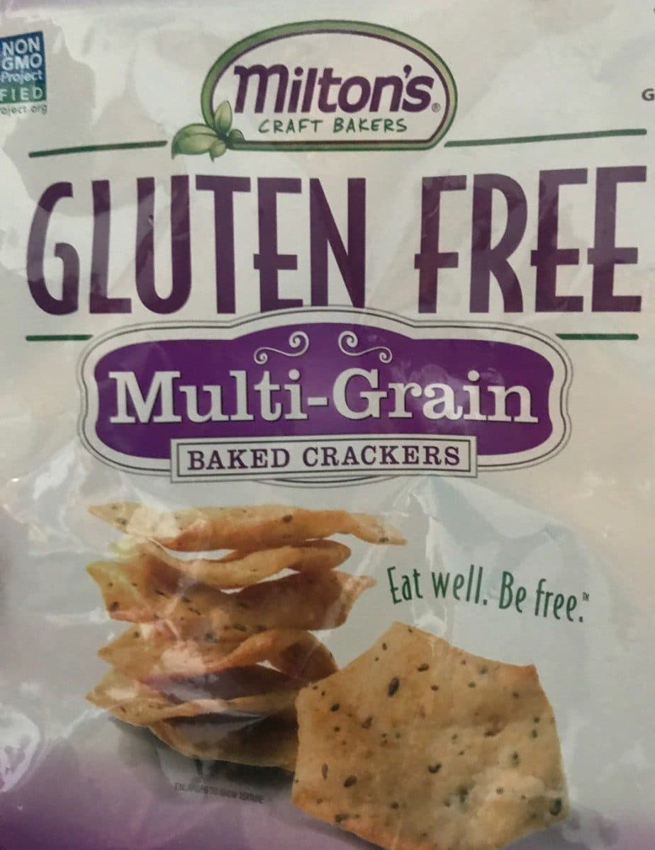 Milton's Gluten Free Multi-Grain Baked Crackers packshot