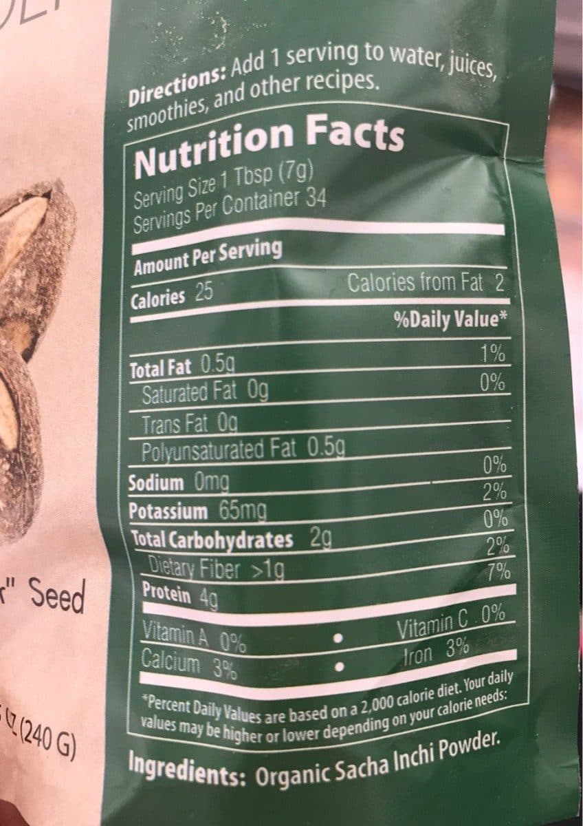 Metabolic Response Modifiers (MRM) Organic Sacha Inchi Powder packshot