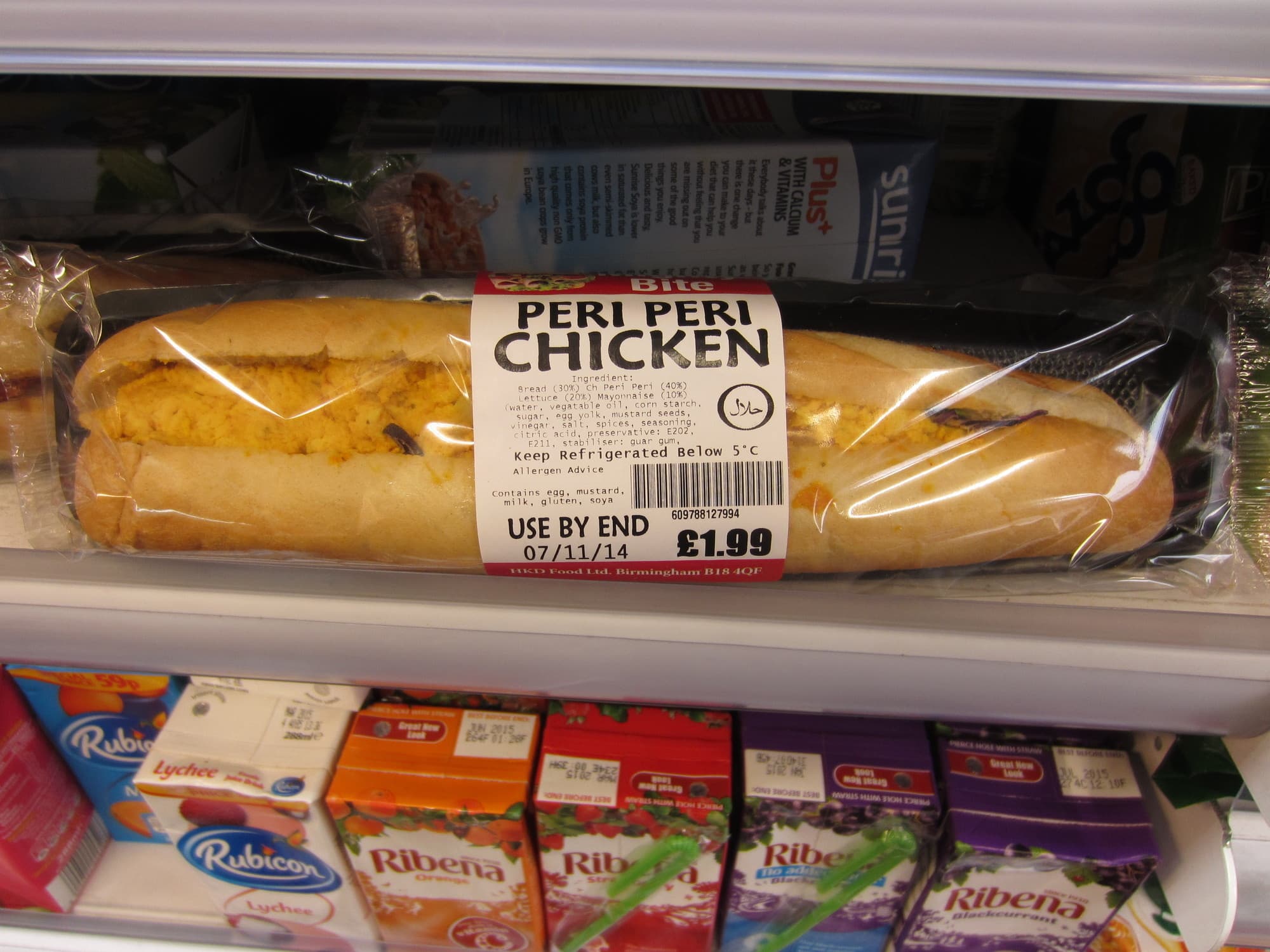 Open Food Facts Peri peri Chicken packshot