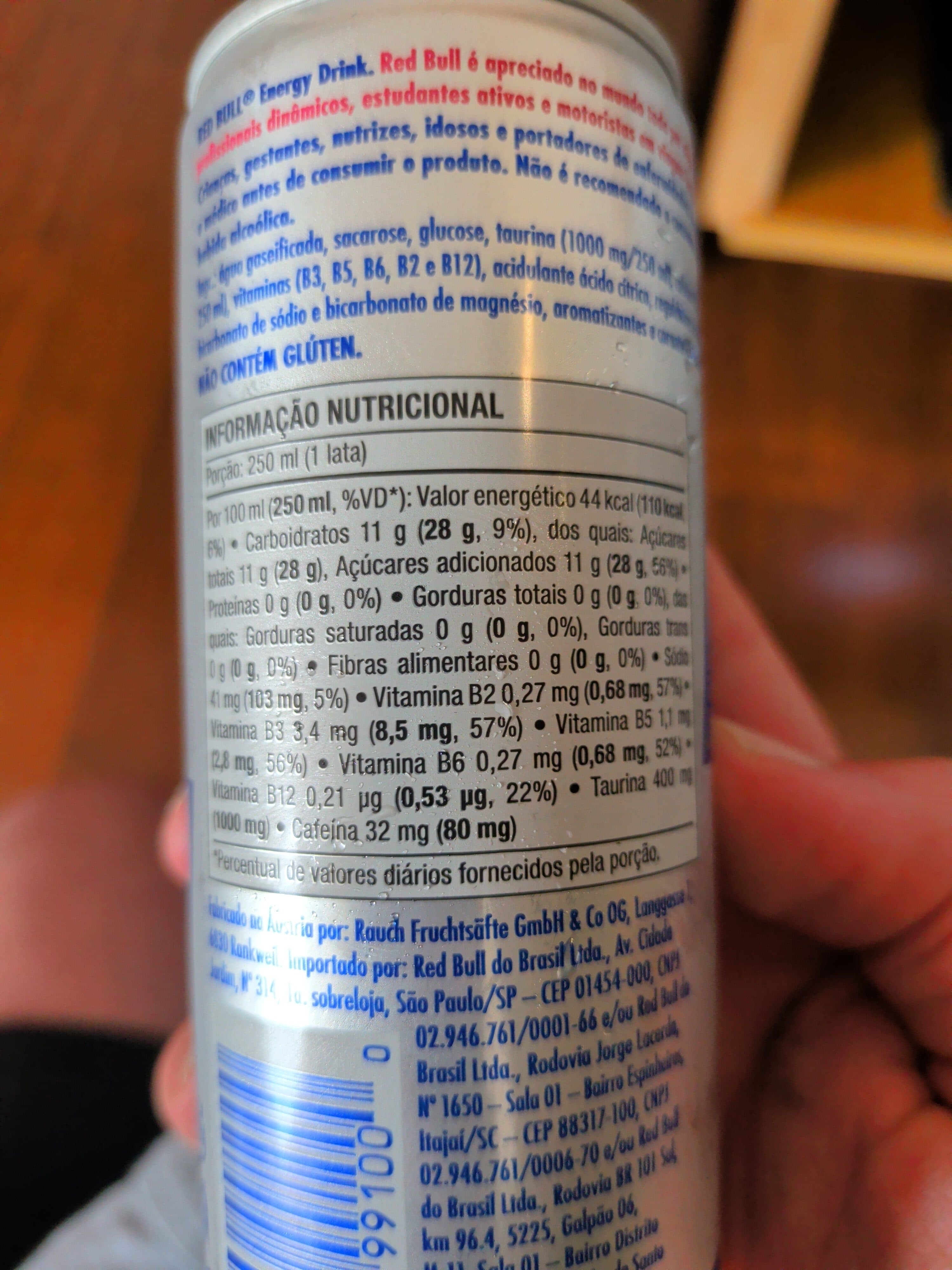 Red Bull Energy Drink packshot