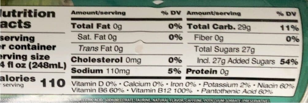 Open Food Facts Spirit Bomb energie drink Dragon Ball Z packshot