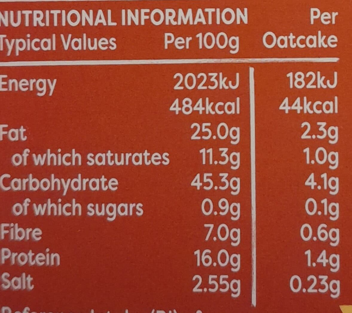 nairn's Cheese Oatcakes packshot
