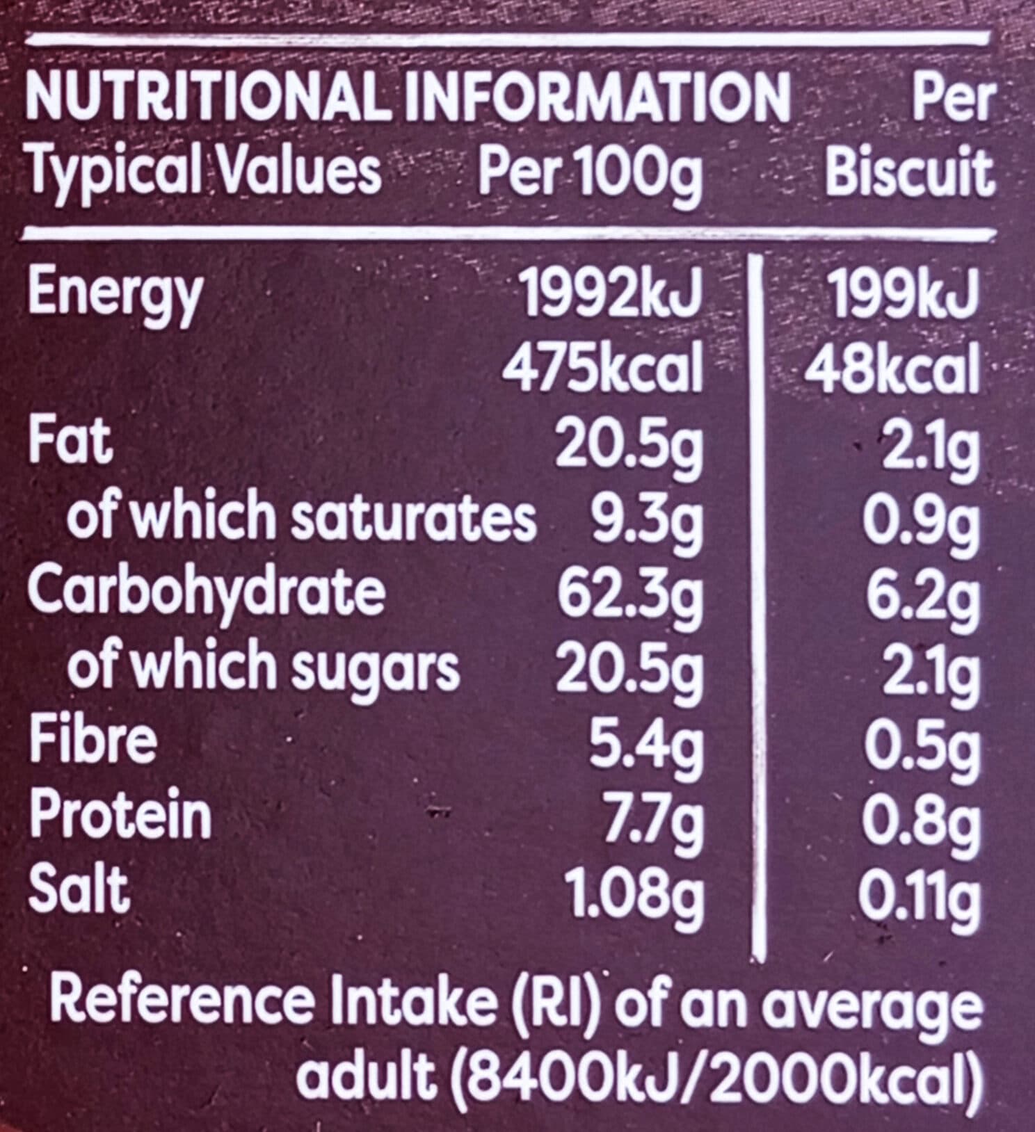 Nairn’s Chocolate Chip Oat Biscuit Breaks packshot