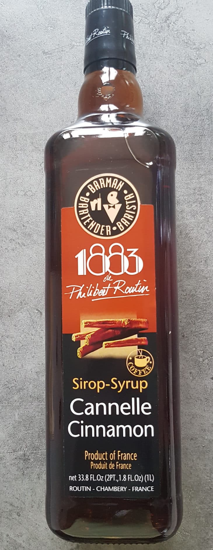1883 Sirop Cannelle packshot
