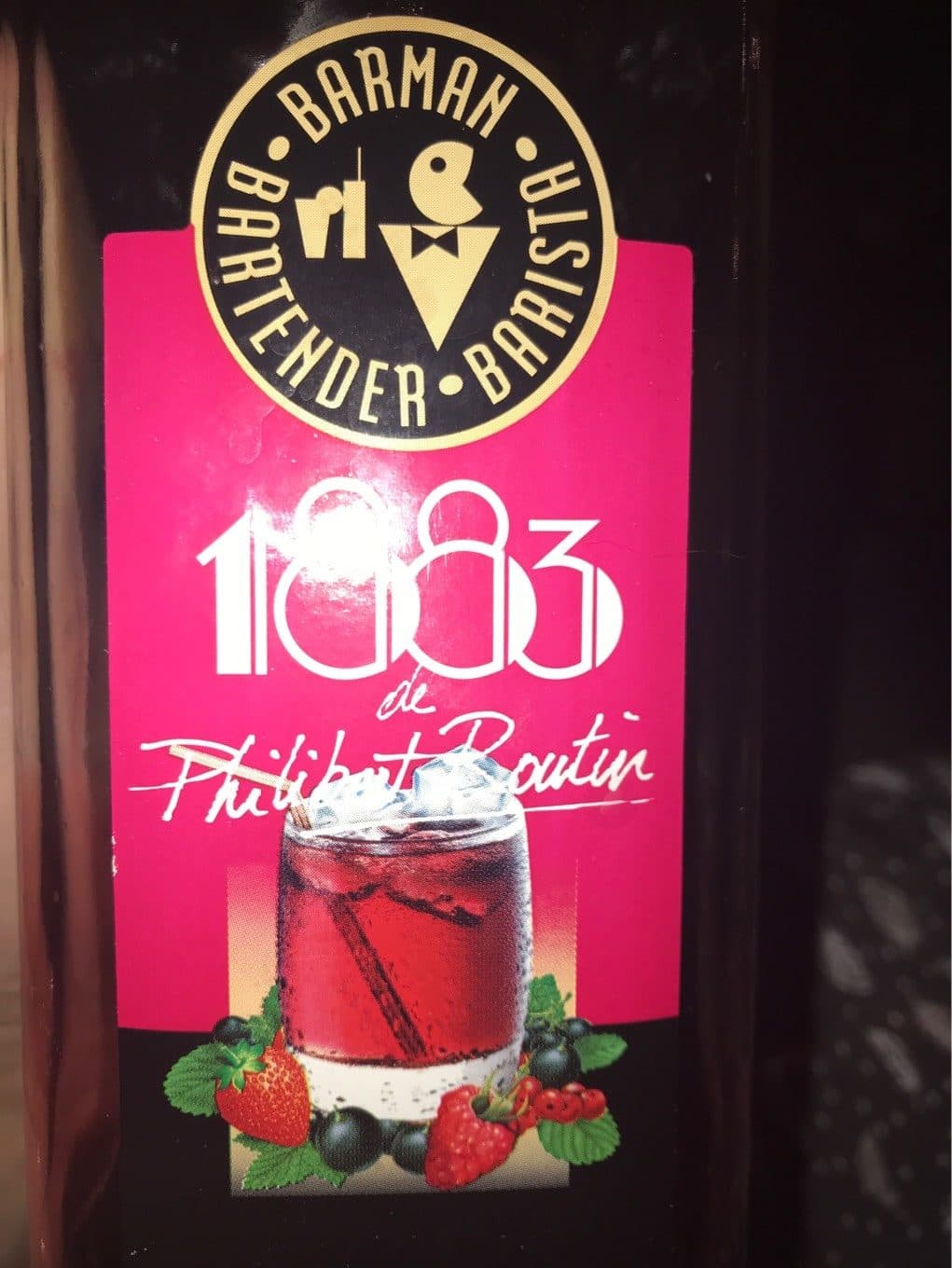 Routin 1883 Sirop grenadine Routin packshot