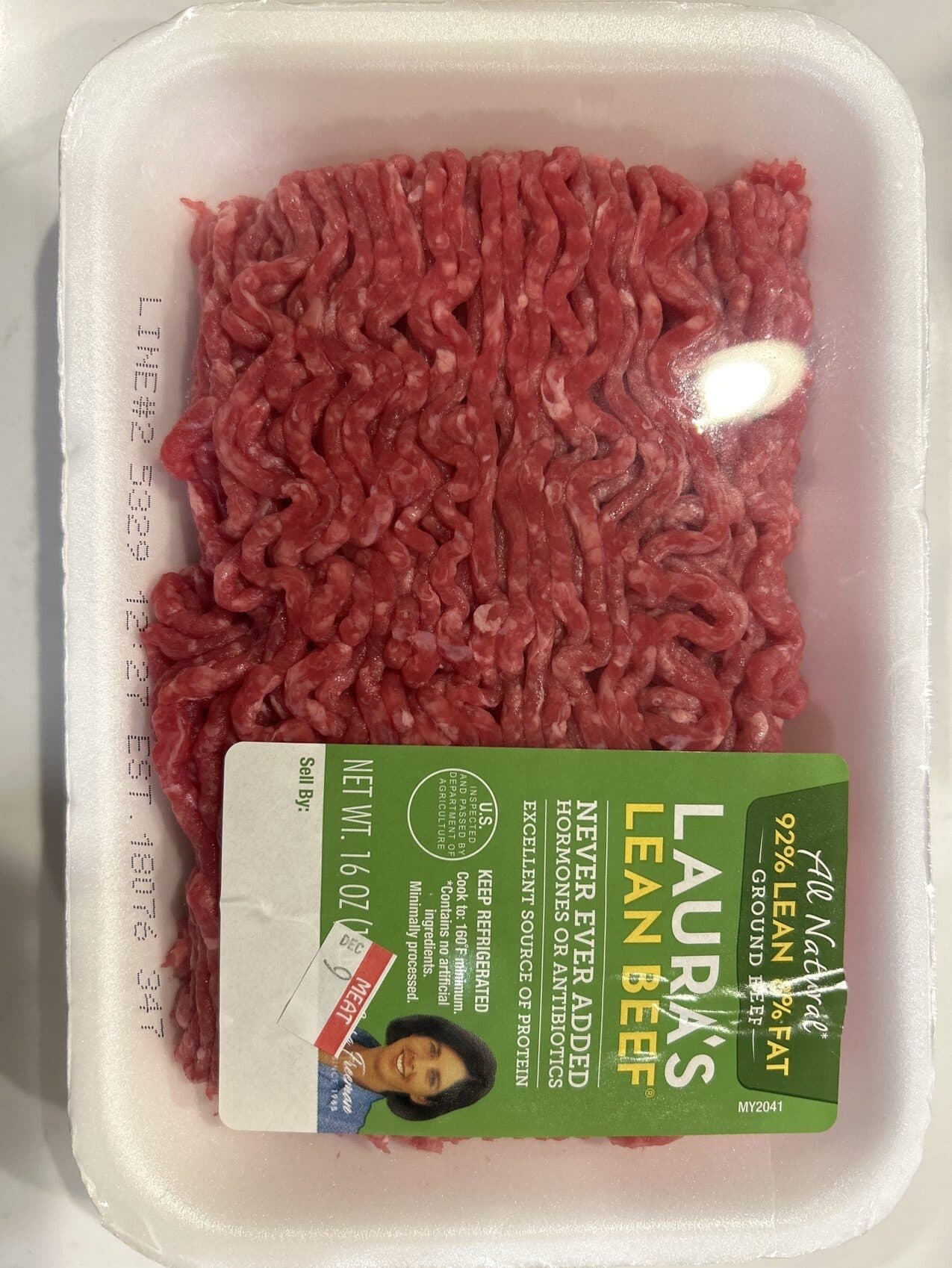 Laura's Lean Beef Ground Beef packshot