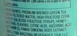 Arizona Green Tea with Ginseng and Honey packshot