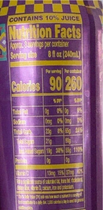 AriZona Fruit Punch packshot