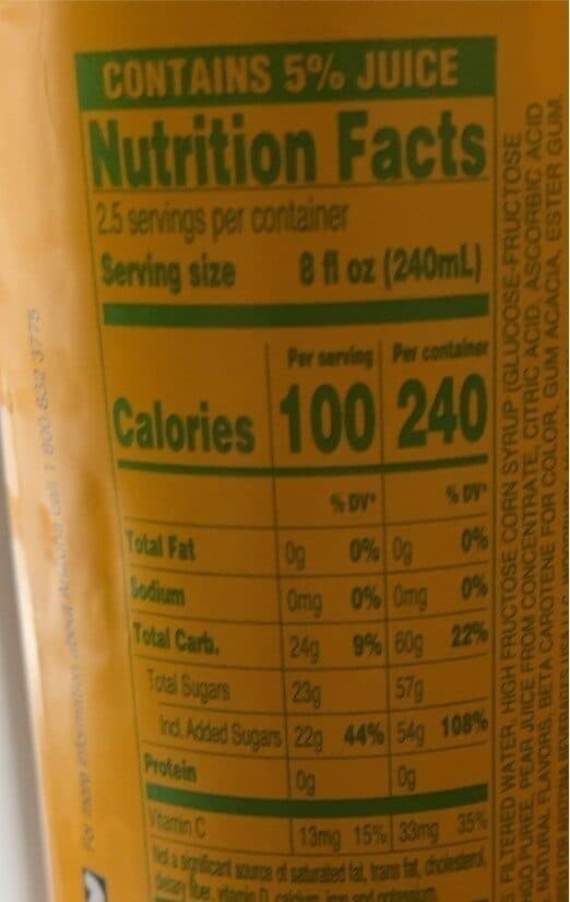 Arizona Mucho Mango Fruit Juice Cocktail, Mango packshot