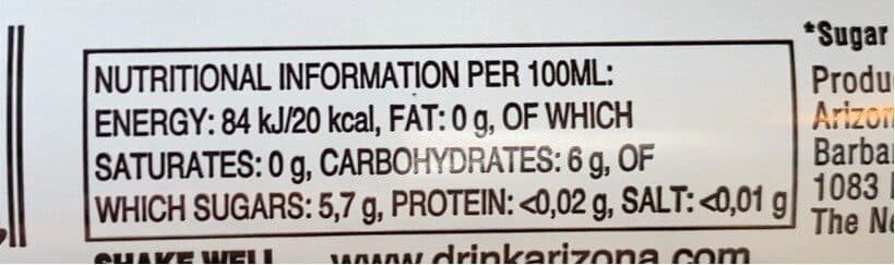 Arizona Half Iced Tea Half Lemonade packshot