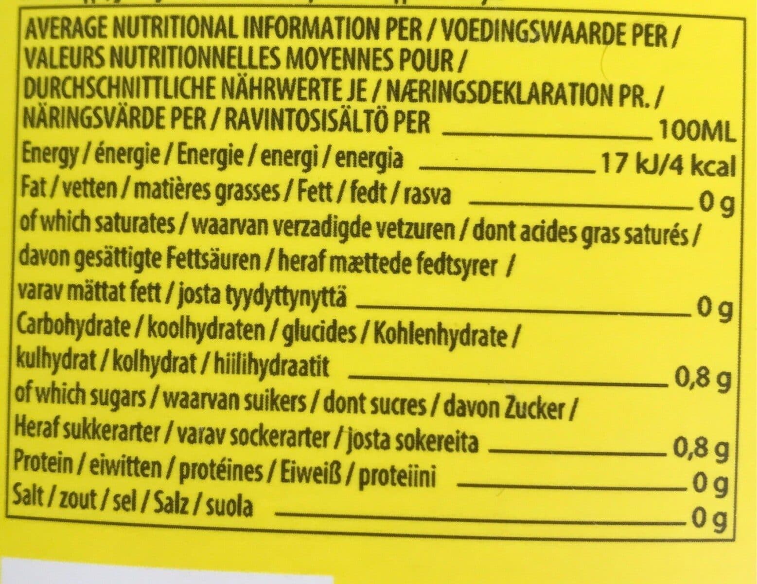 Open Food Facts Green Tea with Citrus packshot