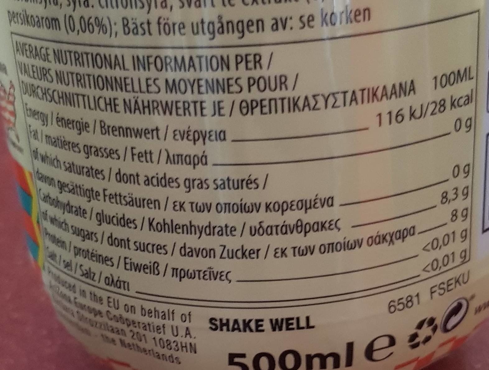 Open Food Facts Iced tea packshot