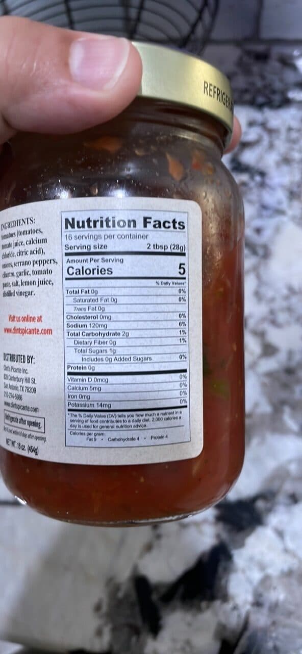 Clint's Texas Salsa Hot packshot