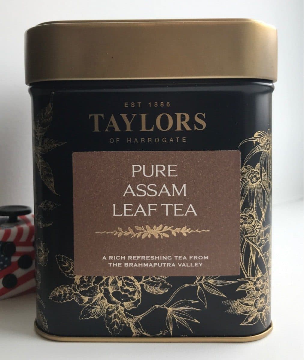 Taylors of Harrogate Pure Assam Leaf Tea packshot