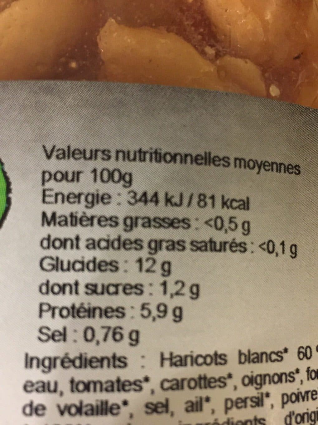 Martinbio Mogette cuisinees a la charentaise packshot