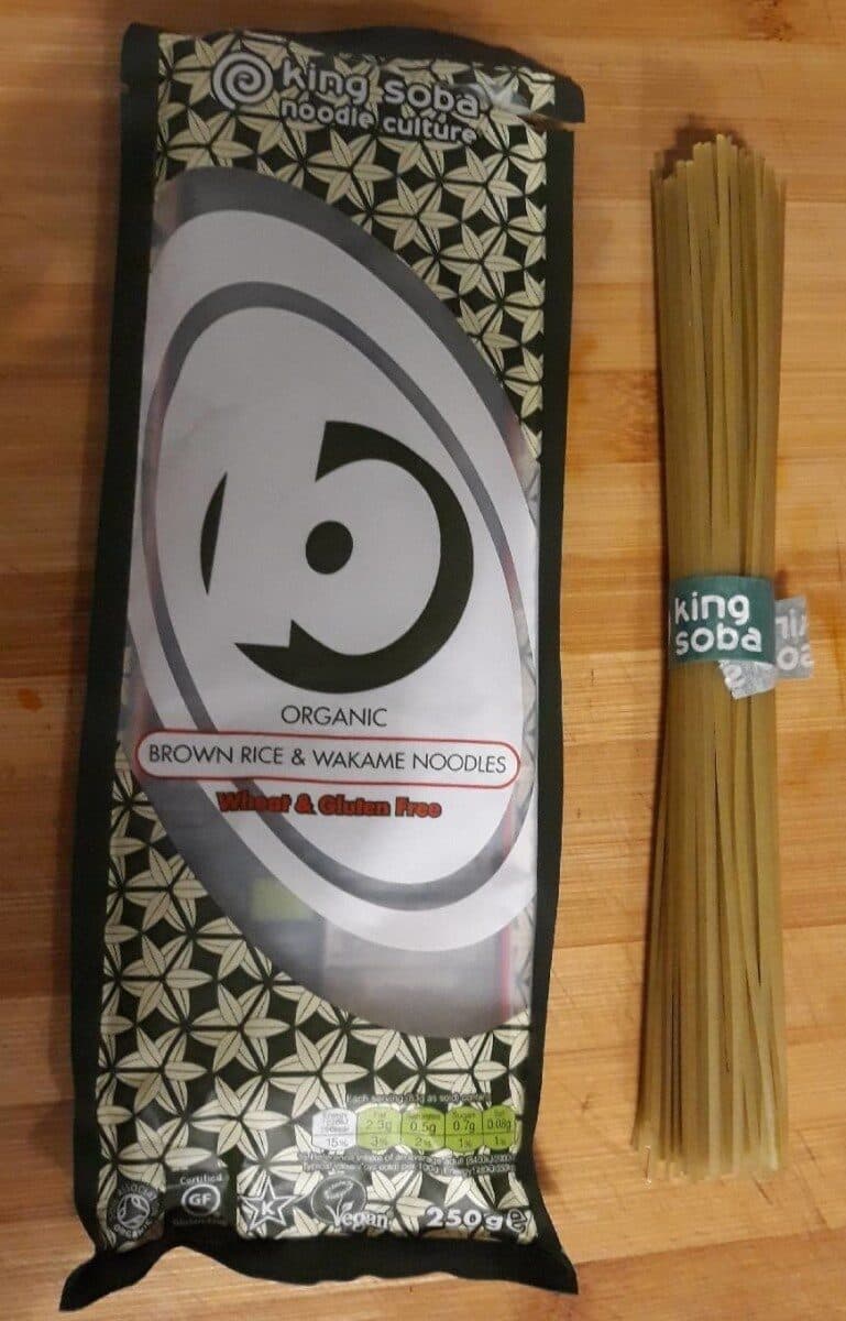 King soba Nouille De Riz Brun Et Wakame packshot