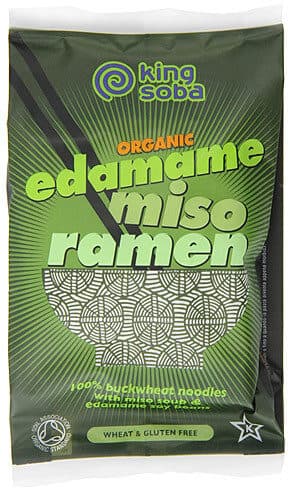King soba King Soba Organic Edamame Miso Ramen packshot
