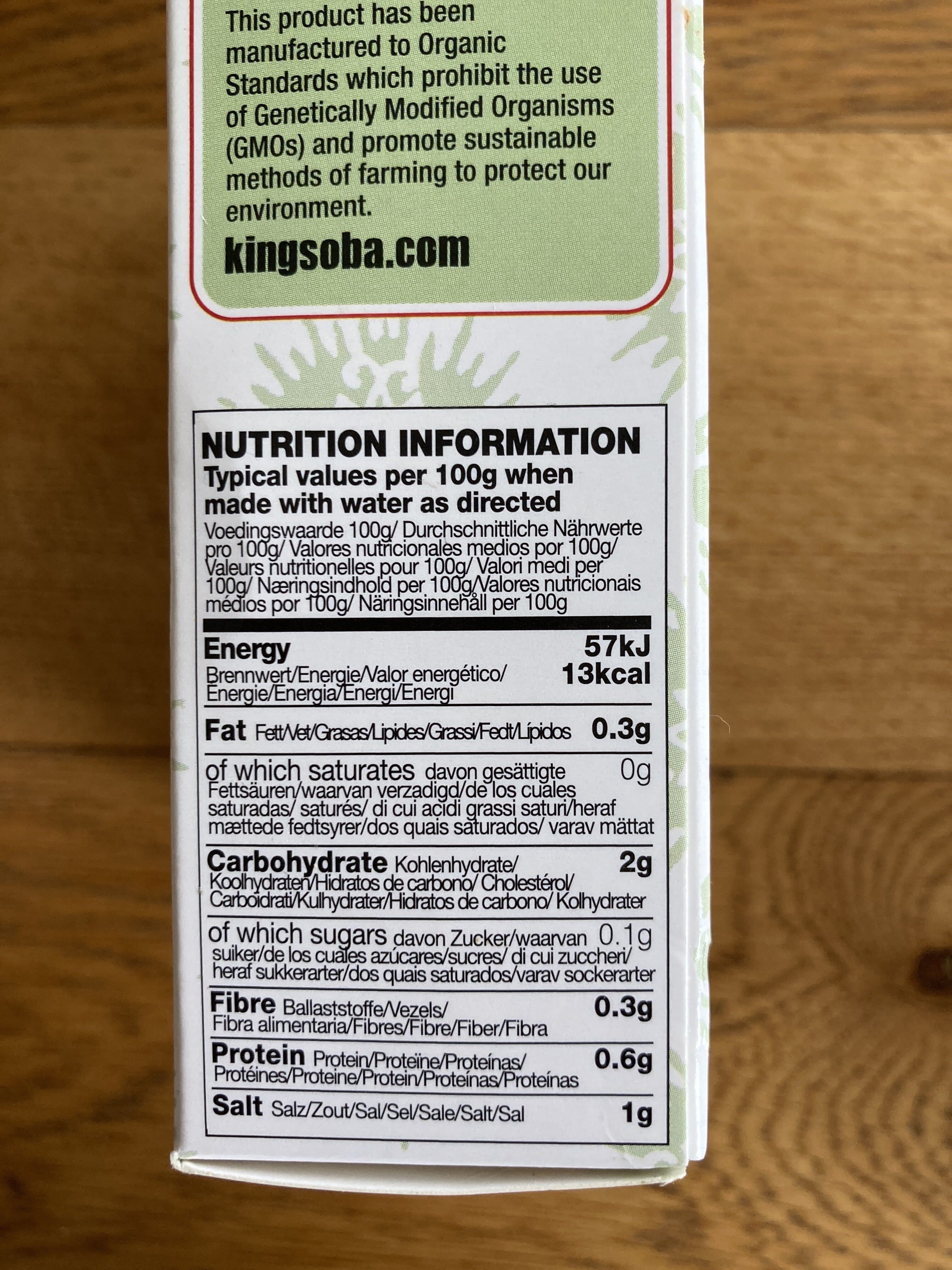King Soba Mighty miso packshot