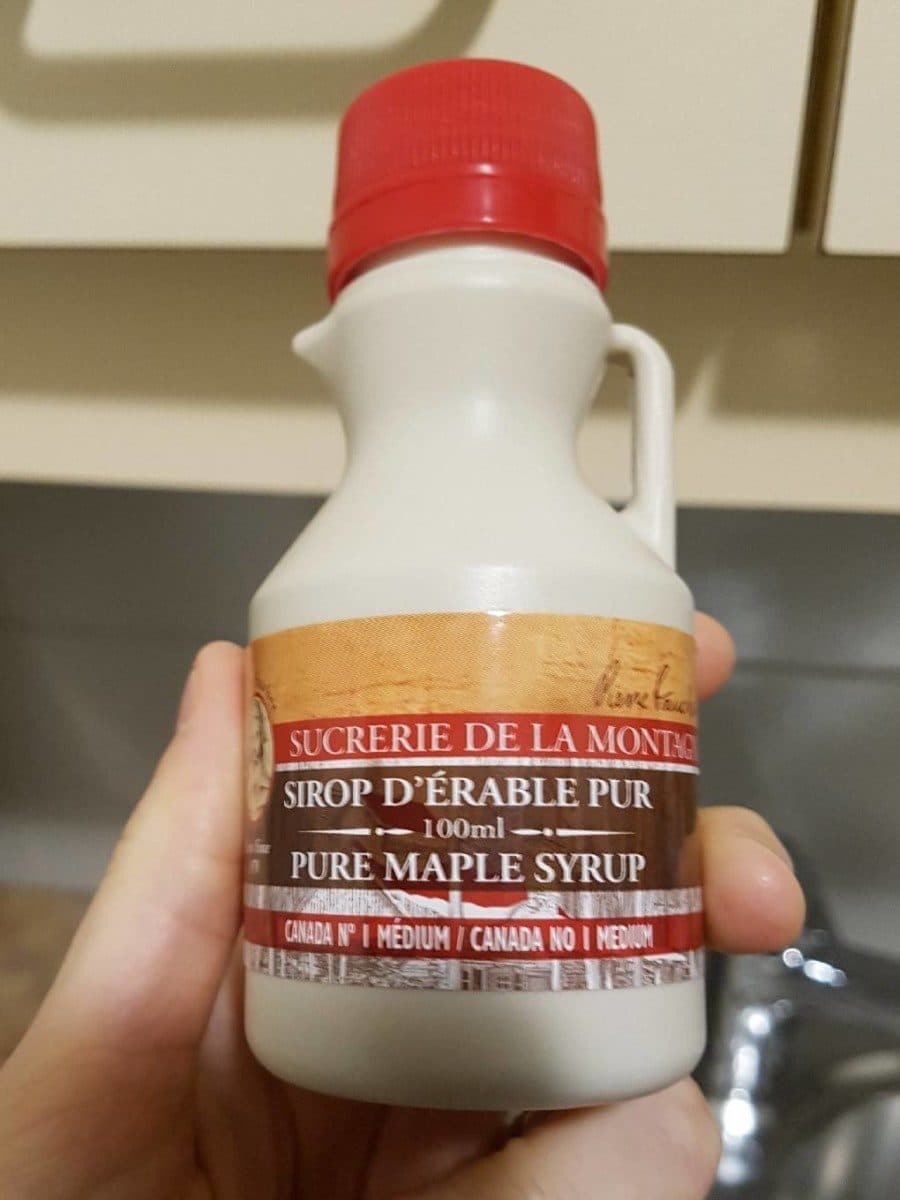 Open Food Facts sirop d'erable packshot