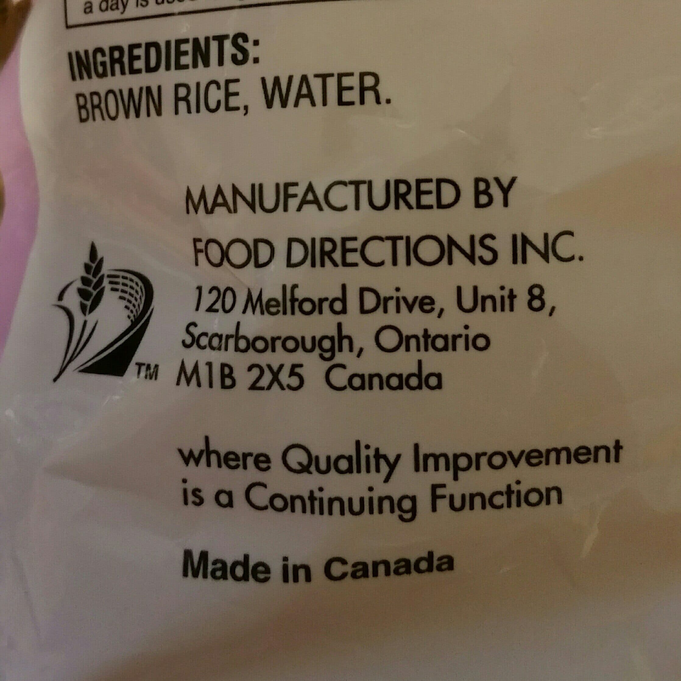 Tinkyada Brown Rice Pasta packshot