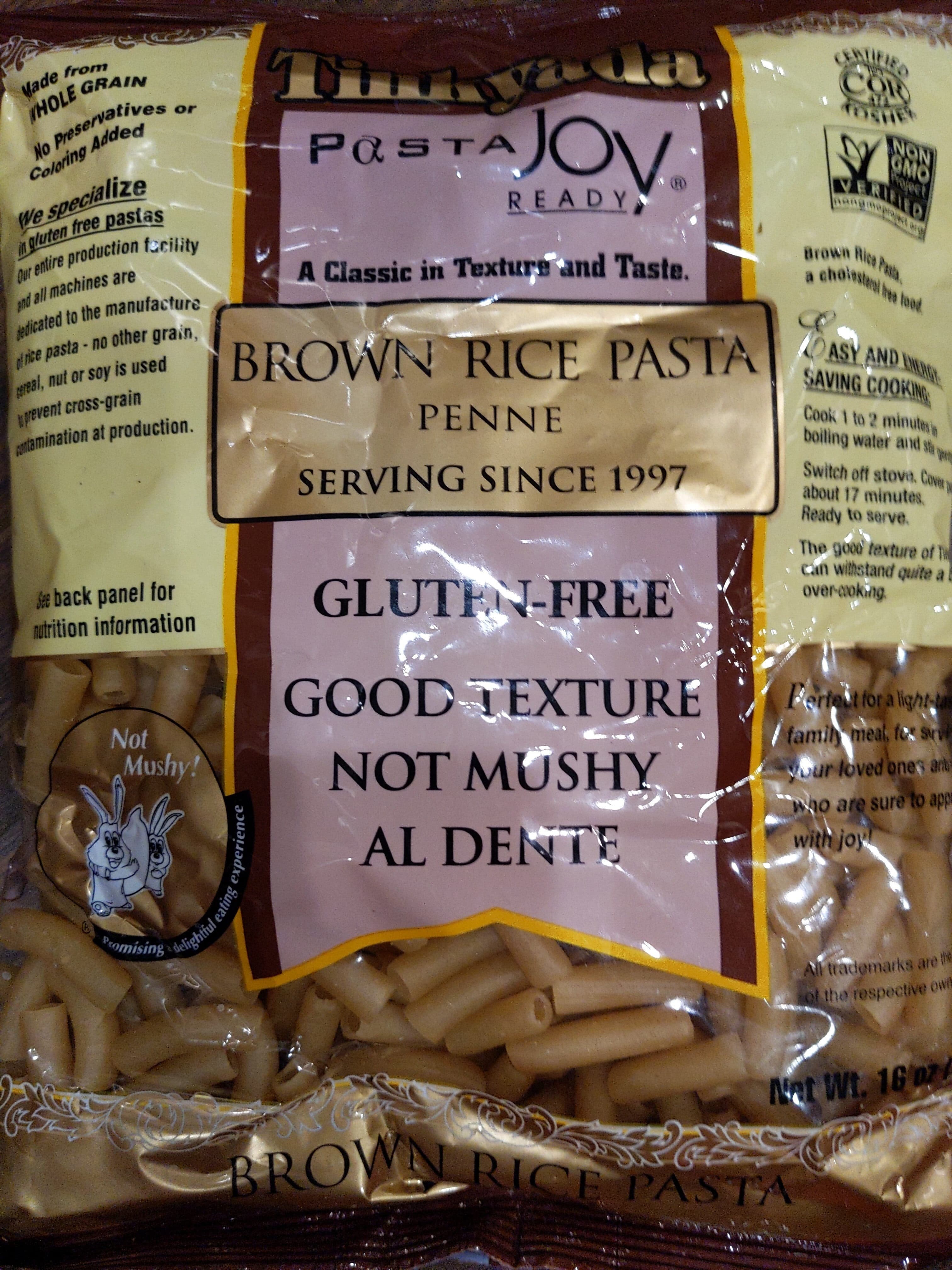 Tinkyada BROWN RICE PASTA PENNE packshot