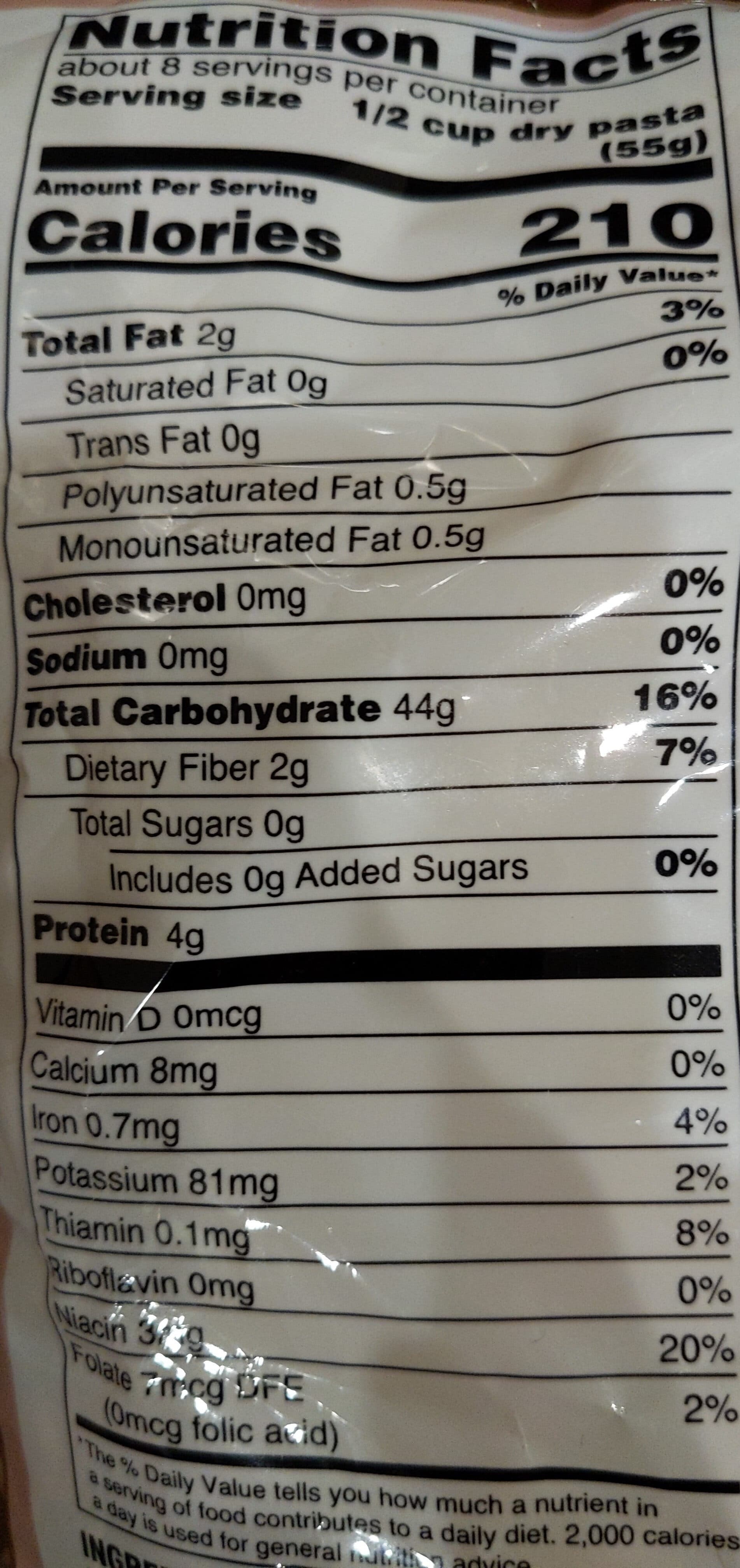 Tinkyada BROWN RICE PASTA PENNE packshot