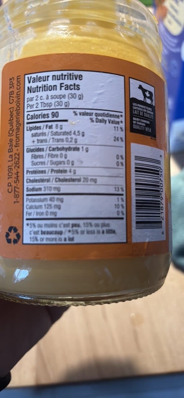Boivin Le petit crémeux packshot