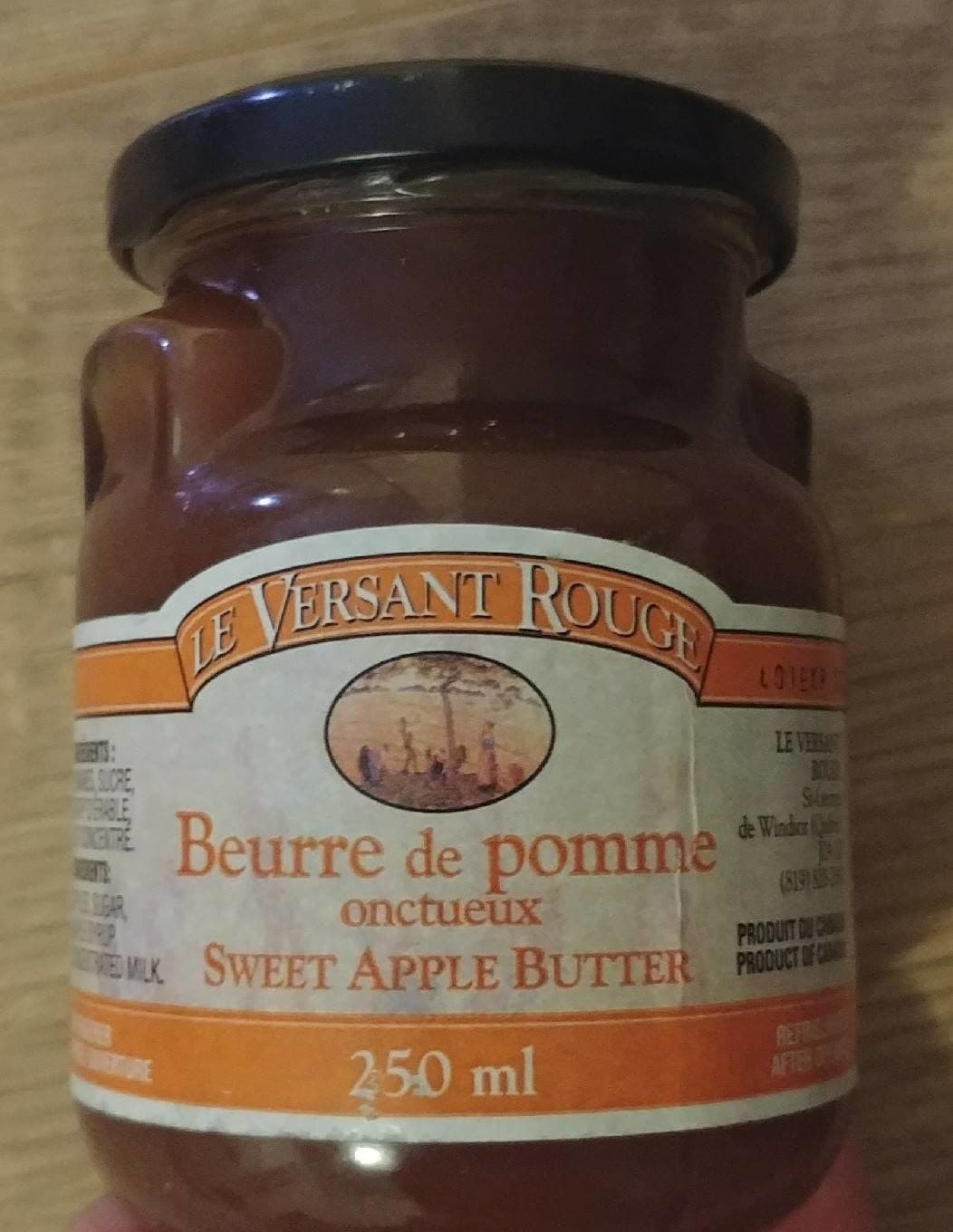 Le Versant Rouge Beurre de Pommes packshot