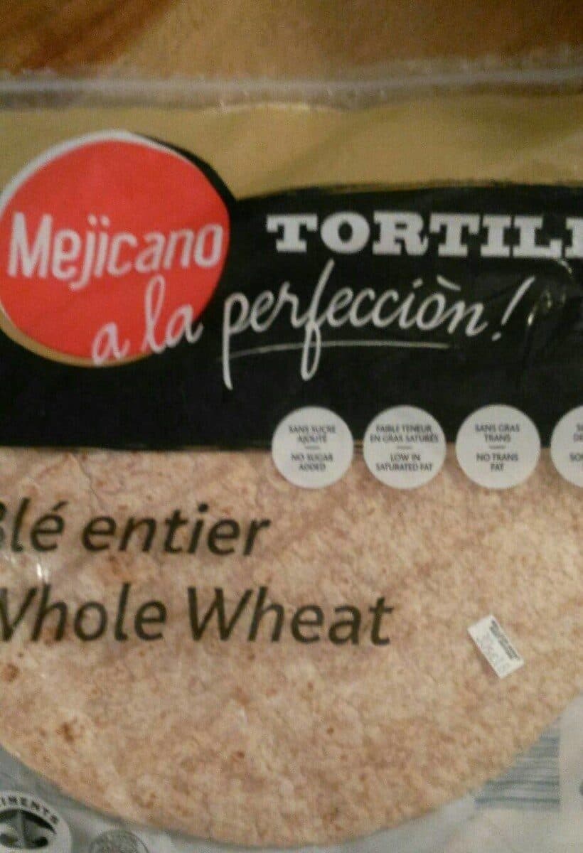 Mejicano Tortillas Blé entier packshot