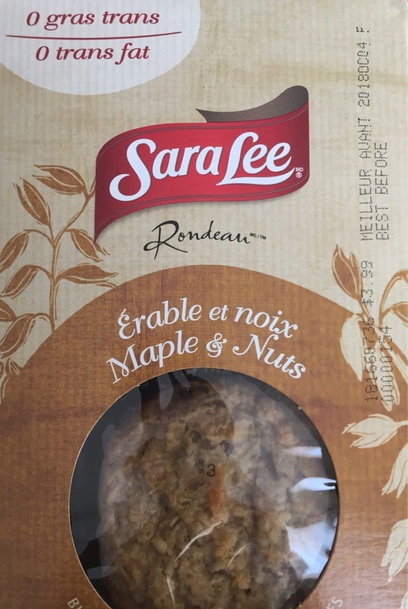 Rondeau Biscuits (érable & Noix) packshot