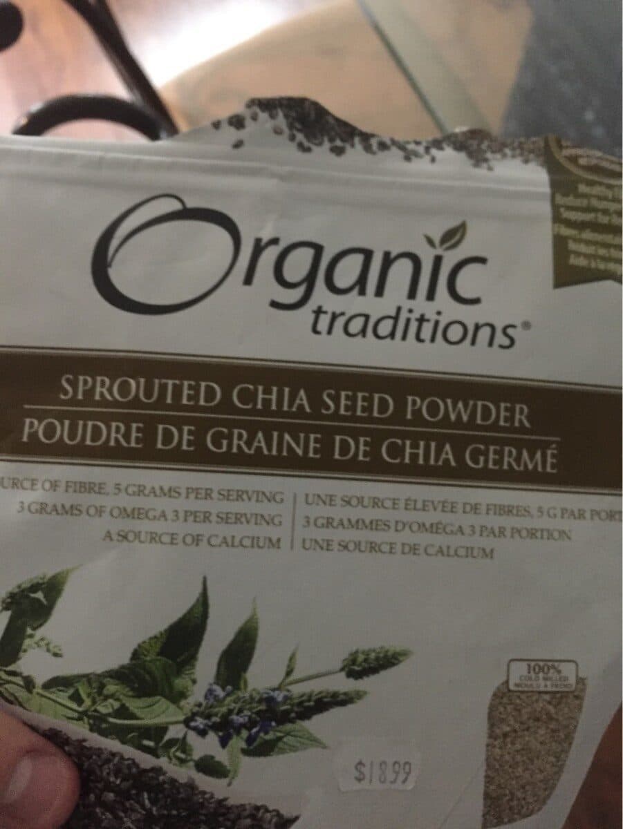 Organic Traditions Organic chia packshot