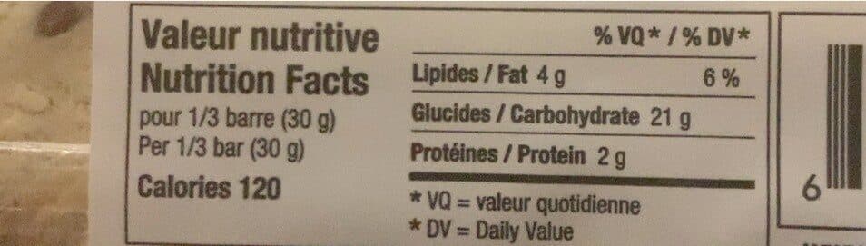 Open Food Facts Nougat tendre à l’érable packshot