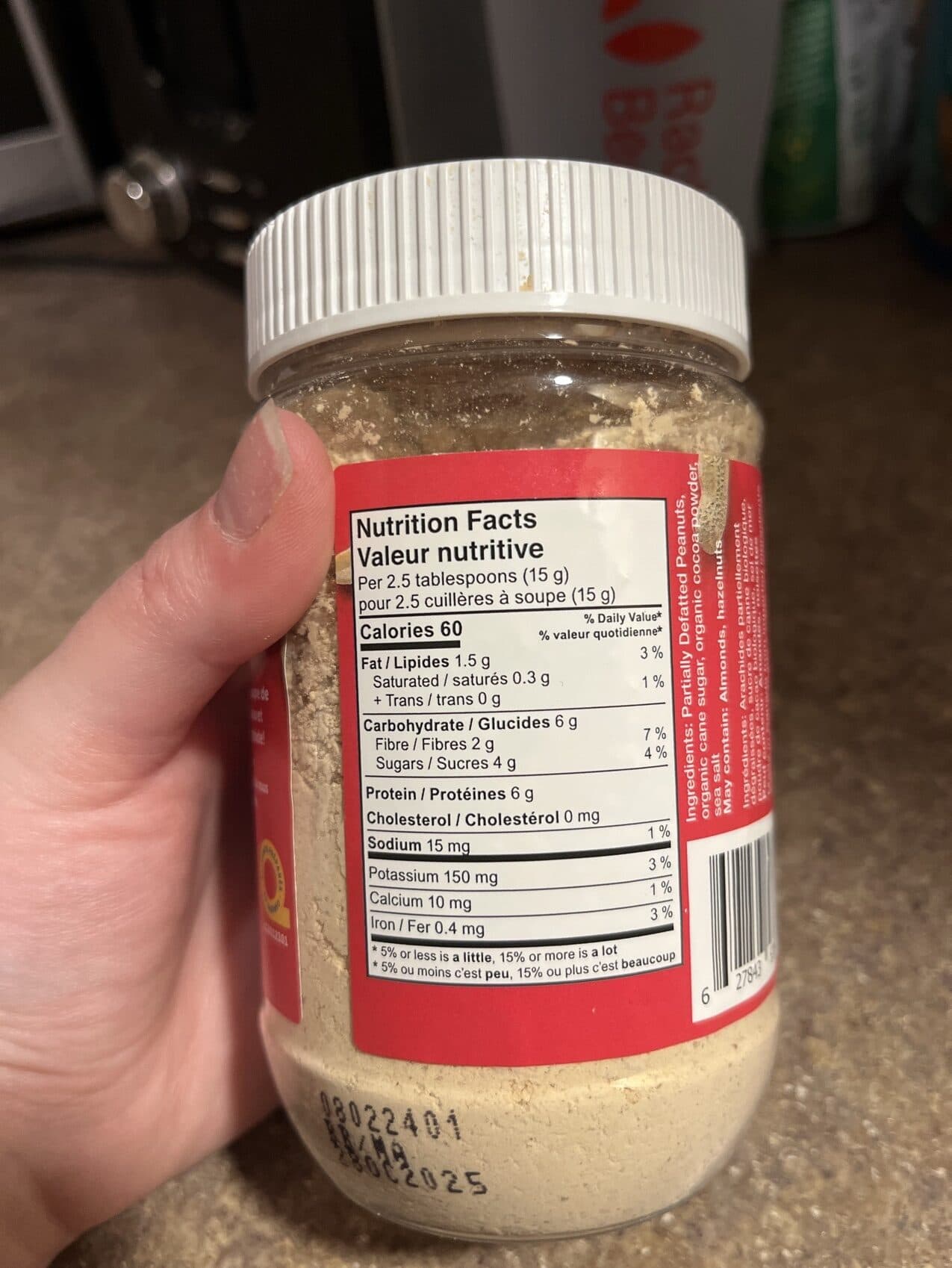 PB&Me Powdered Peanut Butter Chocolate packshot