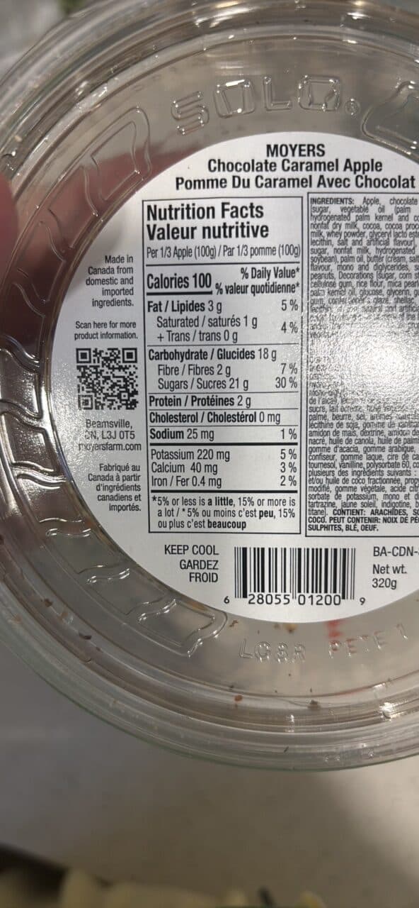 Moyers Chocolate Caramel Apple packshot