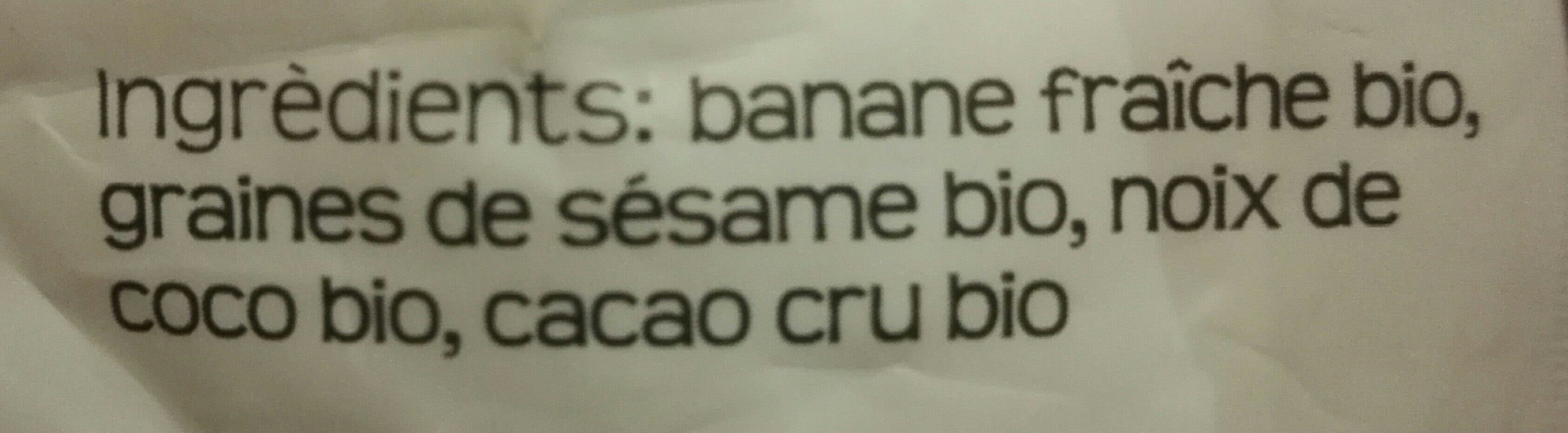 Nud Crisps cacao banana organic packshot
