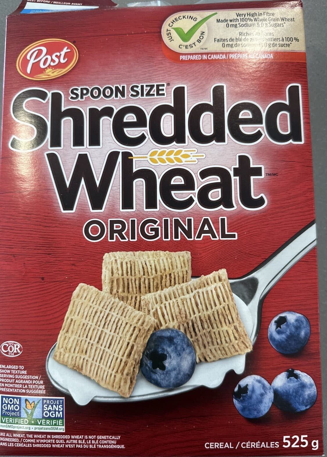 Post Spoon Size Shredded Wheat Original - Canada packshot