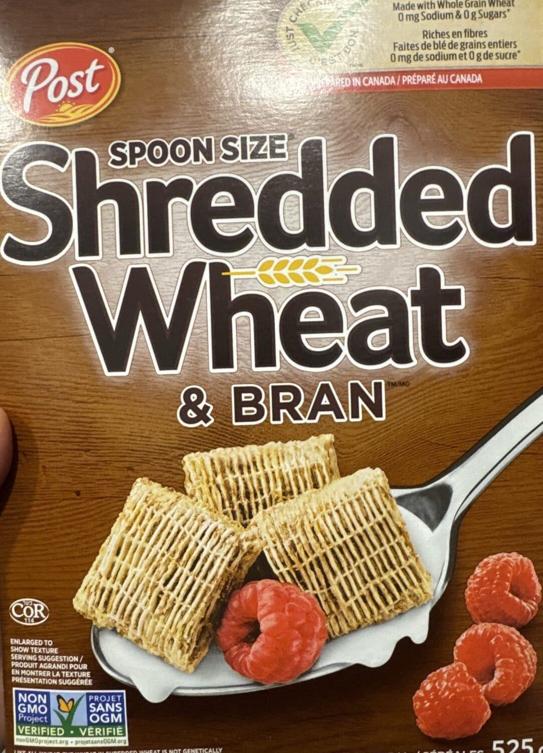 Post Shredded Wheat & Bran packshot