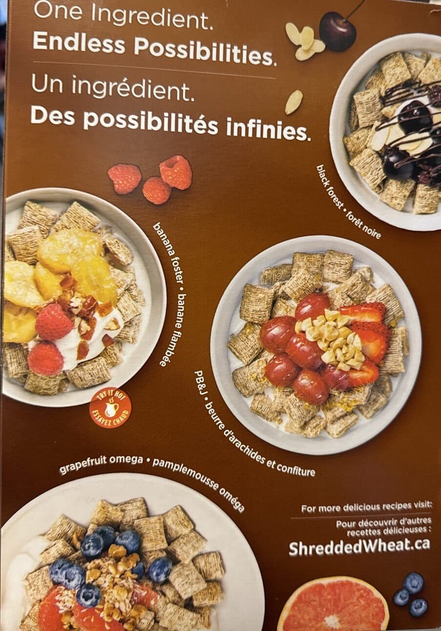 Post Shredded Wheat & Bran packshot
