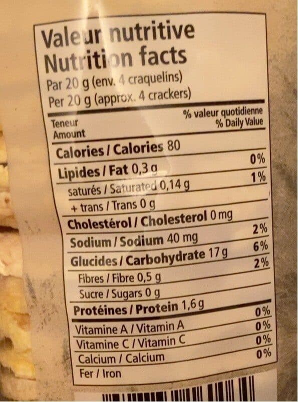 Open Food Facts Craquelins de mais packshot