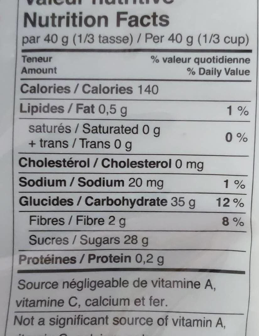 Open Food Facts Canne berge packshot