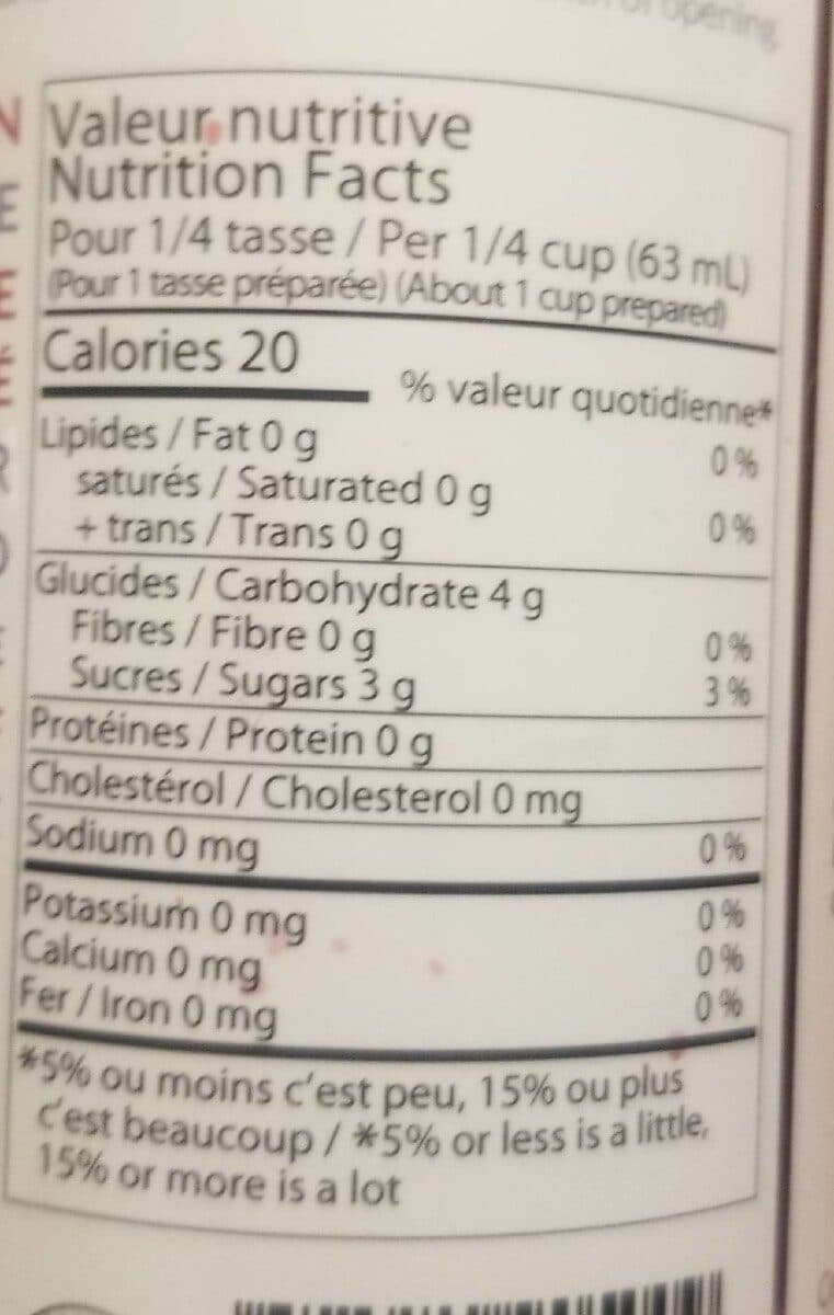 Nutra Fruit Canneberge packshot
