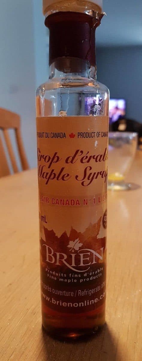 Open Food Facts Sirop d'érable packshot