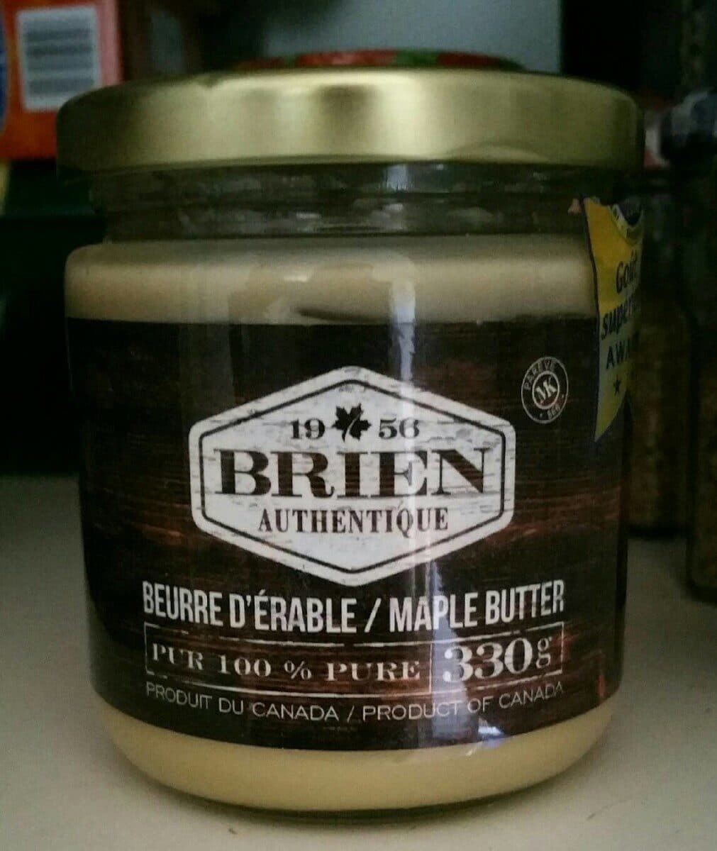 Open Food Facts Beurre d'érable packshot